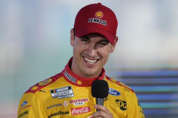 New look Logano leads NASCAR back to the L.A. Coliseum AP News